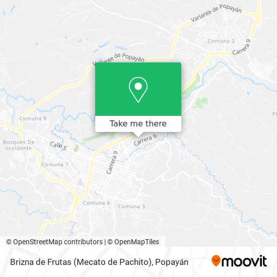 Brizna de Frutas (Mecato de Pachito) map