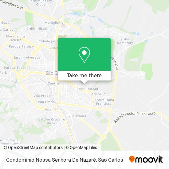 Condomínio Nossa Senhora De Nazaré map