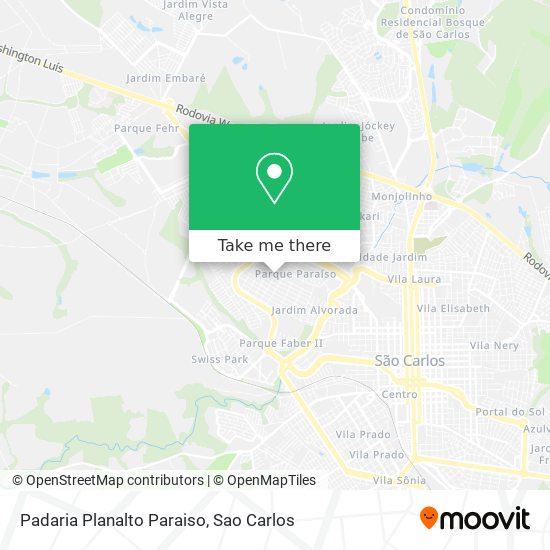 Padaria Planalto Paraiso map