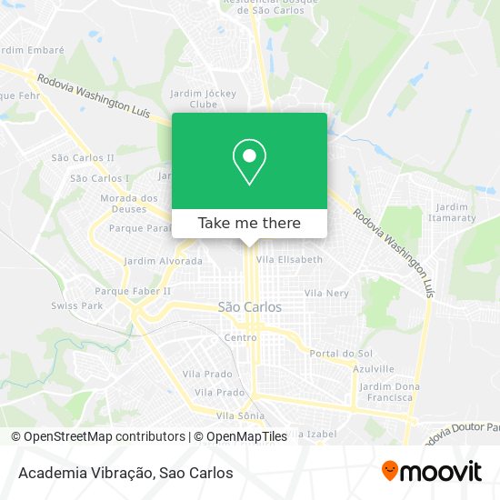 Academia Vibração map