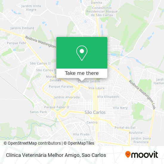 Clínica Veterinária Melhor Amigo map