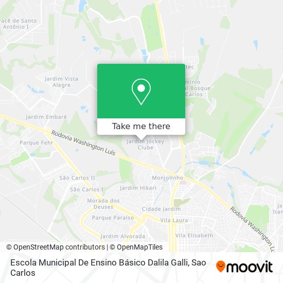 Escola Municipal De Ensino Básico Dalila Galli map