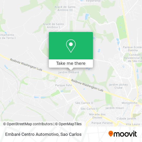 Embaré Centro Automotivo map