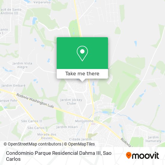 Condomínio Parque Residencial Dahma III map