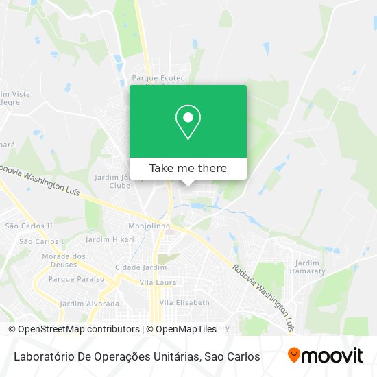 Laboratório De Operações Unitárias map