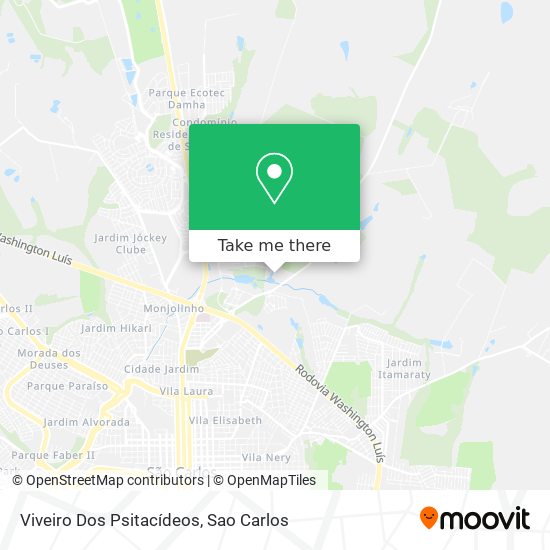 Viveiro Dos Psitacídeos map