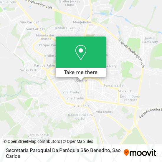 Secretaria Paroquial Da Paróquia São Benedito map