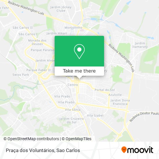 Praça dos Voluntários map