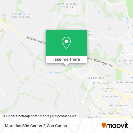 Moradas São Carlos 2 map