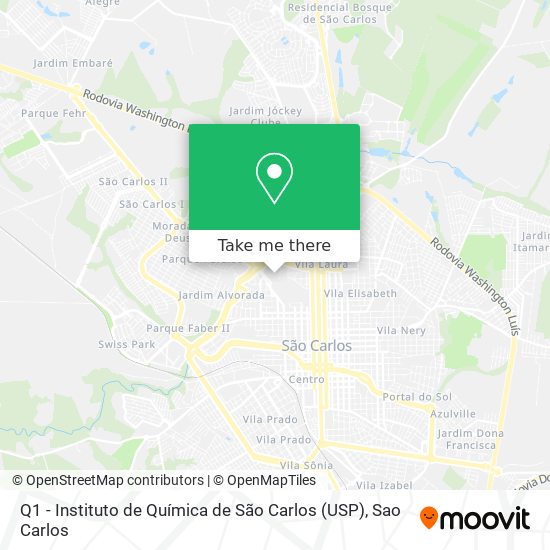 Mapa Q1 - Instituto de Química de São Carlos (USP)