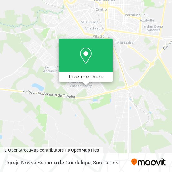 Igreja Nossa Senhora de Guadalupe map