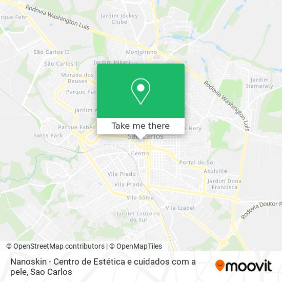 Nanoskin - Centro de Estética e cuidados com a pele map