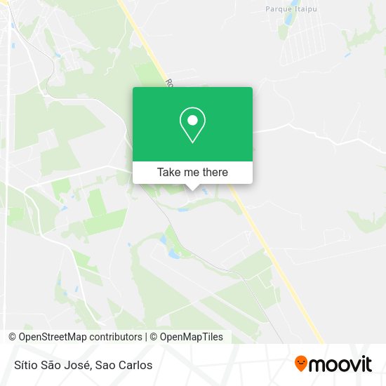 Sítio São José map