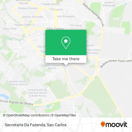 Secretaria Da Fazenda map