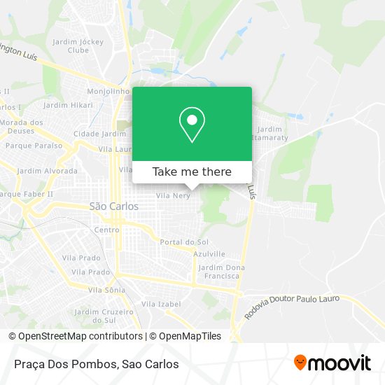Praça Dos Pombos map