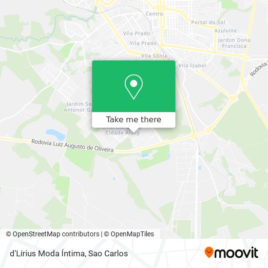 d'Lírius Moda Íntima map