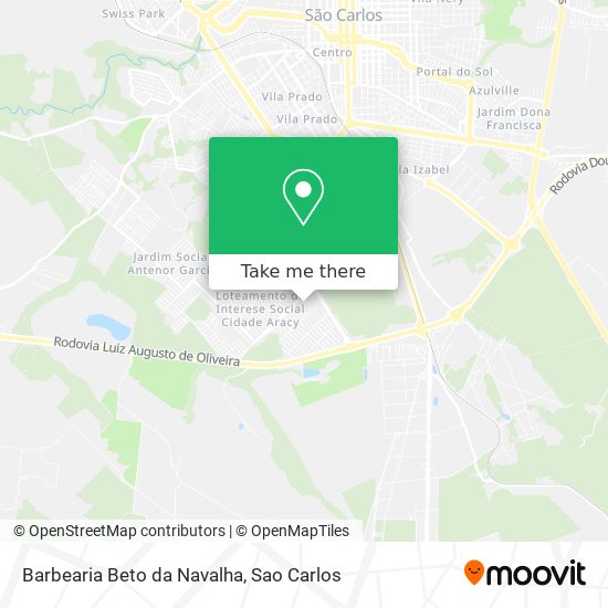 Barbearia Beto da Navalha map
