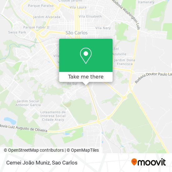 Cemei João Muniz map