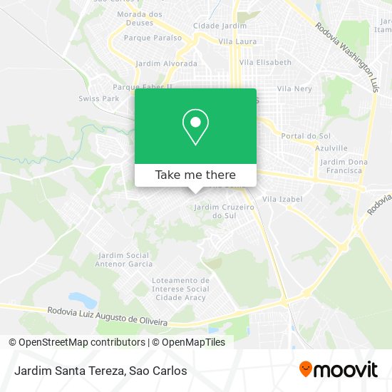 Jardim Santa Tereza map