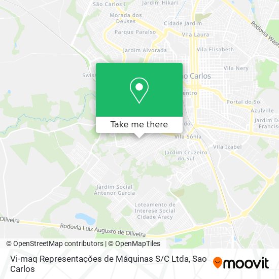 Vi-maq Representações de Máquinas S / C Ltda map