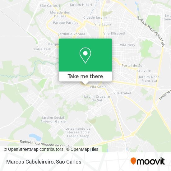 Marcos Cabeleireiro map