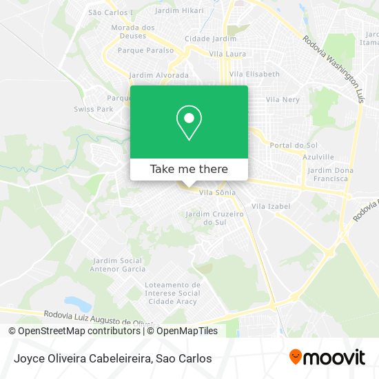 Joyce Oliveira Cabeleireira map