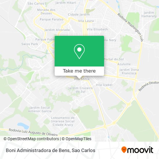 Boni Administradora de Bens map