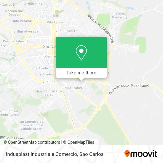 Indusplast Industria e Comercio map