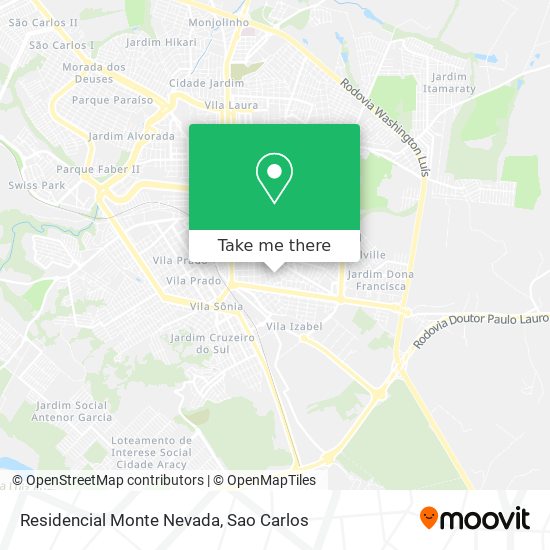 Residencial Monte Nevada map