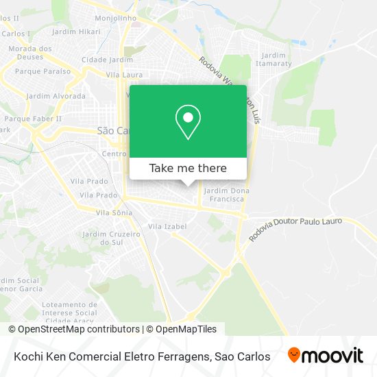 Kochi Ken Comercial Eletro Ferragens map