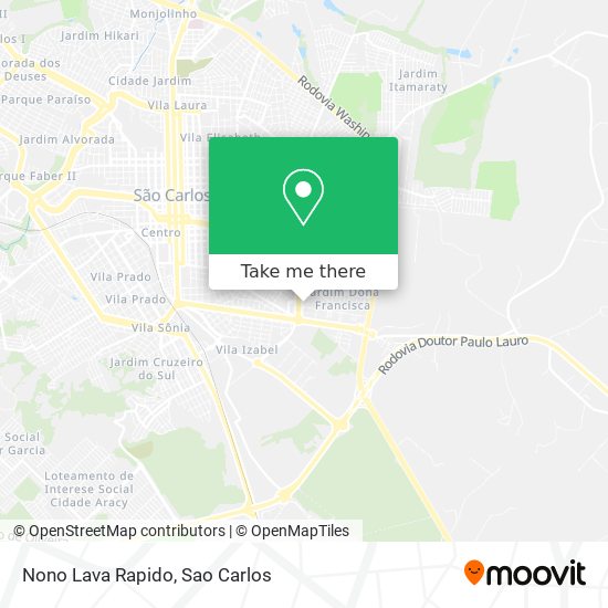 Nono Lava Rapido map