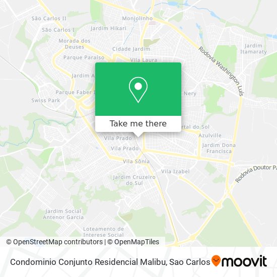 Condominio Conjunto Residencial Malibu map