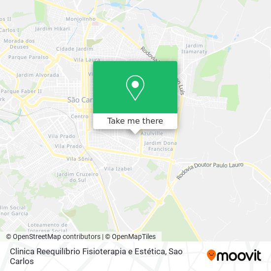 Clinica Reequilíbrio Fisioterapia e Estética map