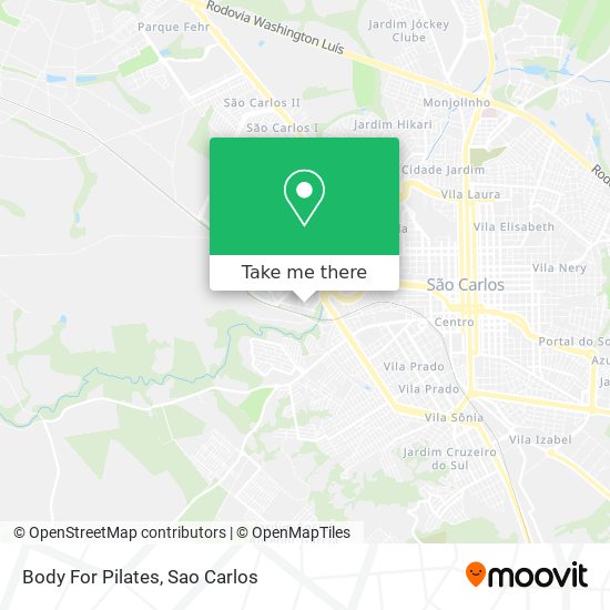 Body For Pilates map