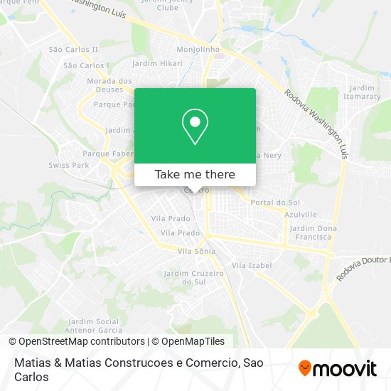 Matias & Matias Construcoes e Comercio map