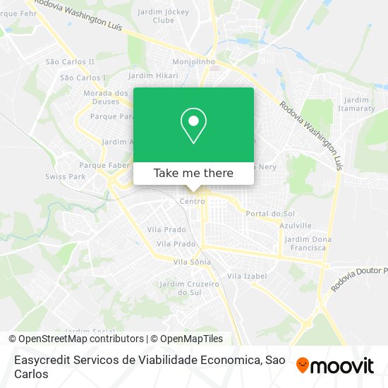 Easycredit Servicos de Viabilidade Economica map