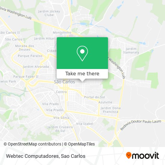 Webtec Computadores map