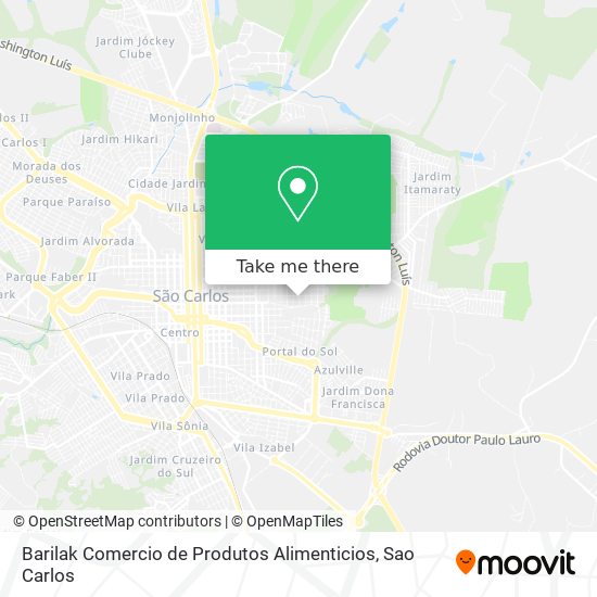 Barilak Comercio de Produtos Alimenticios map