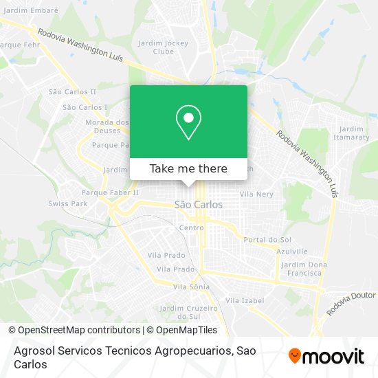 Agrosol Servicos Tecnicos Agropecuarios map