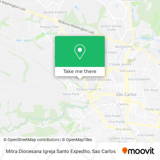 Mitra Diocesana Igreja Santo Expedito map