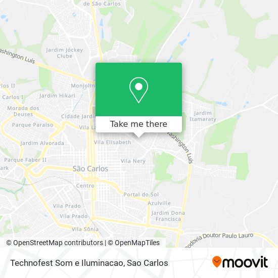 Technofest Som e Iluminacao map
