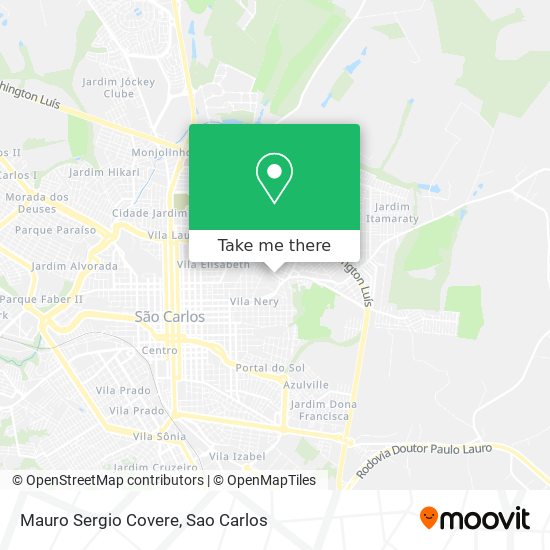 Mauro Sergio Covere map