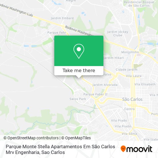 Parque Monte Stella Apartamentos Em São Carlos Mrv Engenharia map