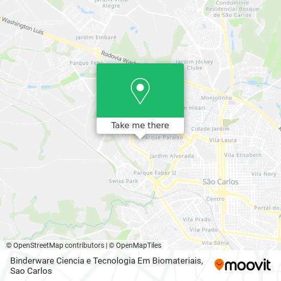 Binderware Ciencia e Tecnologia Em Biomateriais map