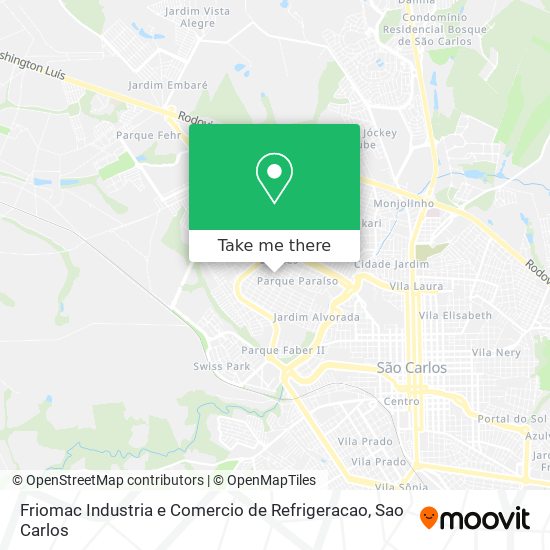 Friomac Industria e Comercio de Refrigeracao map