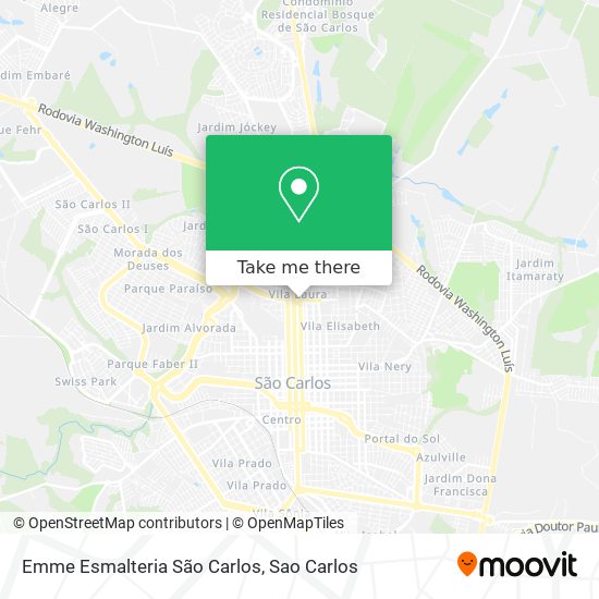 Emme Esmalteria São Carlos map