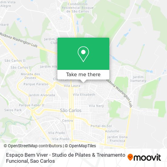 Espaço Bem Viver - Studio de Pilates & Treinamento Funcional map
