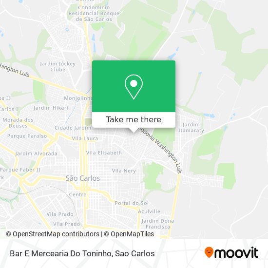 Bar E Mercearia Do Toninho map