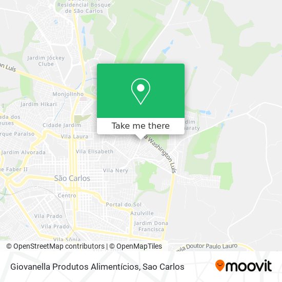 Giovanella Produtos Alimentícios map