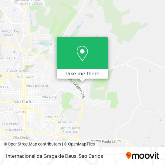 Internacional da Graça de Deus map